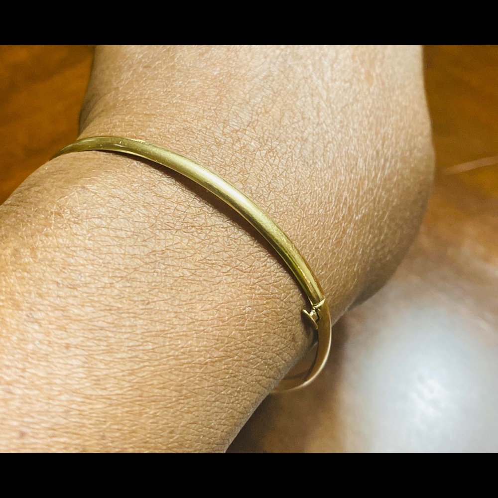 14k gold bangle “As is”